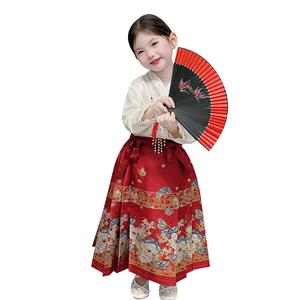 Комплект с юбкой для детей 3-7 лет PROTECTCAMEL, clothing sets+hairpin