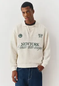 Нью-Йоркская вышитая толстовка Pull&Bear, White