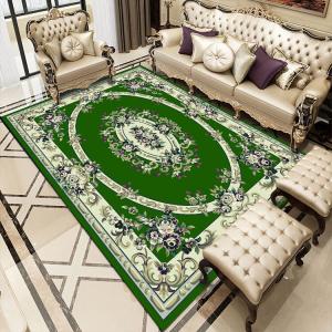 Saipos Ковер 80х160 см в винтажном европейском стиле для гостиной, отеля или конференц-зала, классический принт