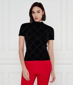 Полуводолазка Hugo Siskede Slim Fit, черный