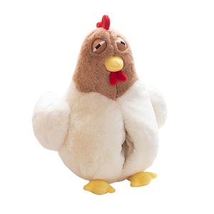 Игривые куклы Ugly Chicken плюшевые куклы высота 45 см Fat Fat Dragon, белый