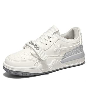 SHOUBA Износостойкие и легкие мужские лоу-топы для скейтбординга белые, цвет White