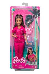 Mattel, Кукла Брюнетка в розовом комбинезоне