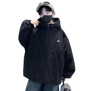 Утепленная куртка для детей 3-7 лет PROTECTCAMEL, черный