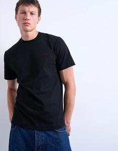 Футболка Topman с вышивкой Je T'aime черного цвета