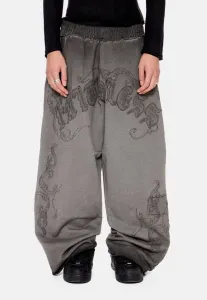 Спортивные штаны с аппликацией faithless Jaded London, Grey