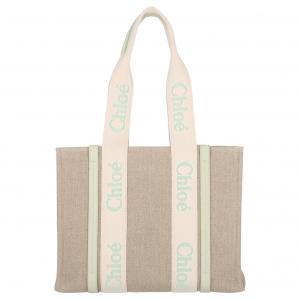 Средняя сумка-тоут Woody Chloé, basic set (bag+dust bag)