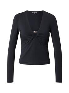 Abercrombie & Fitch Лонгслив в черном цвете