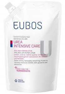 Пилинг для тела UREA INTENSIVE CARE 10% UREA KÖRPERLOTION, NACHFÜLLBEUTEL EUBOS, цвет weiß