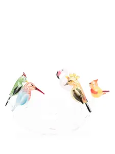 Глубокая тарелка Cesto 5 Uccellini (17 x 24 см) Massimo Lunardon, нейтральный