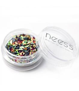 Украшение ногтей золотисто-зелеными треугольниками, 1 г Neess, Blink Jet