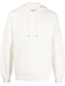 Drôle De Monsieur худи с вышитым логотипом, белый