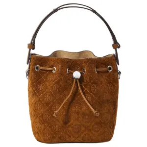 TORY BURCH T Monogram Сумка через плечо малая женская коричневая