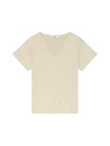 Le Temps Des Cerises Футболка в бежевом цвете