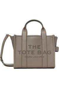 Marc Jacobs Сумка-Тоут из кожи небольшого размера, бежевого цвета