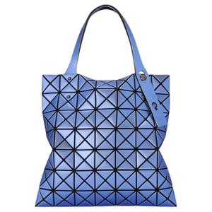 ISSEY MIYAKE Сумка Platinum PU женская серо-голубая