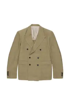 Двубортный пиджак с клапанами Fortela, бежевый