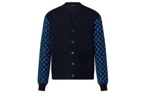 Свитер мужской Louis Vuitton, черный / синий