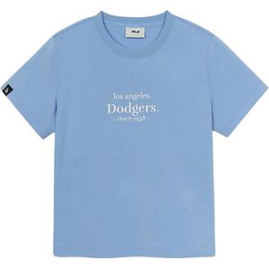 MLB Футболка Los Angeles Dodgers SS25 женская Sky Blue