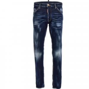 DSQUARED 2 Джинсы Distressed Slim Fit с логотипом Dsquared2