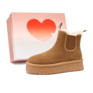 D:FUSE SCANDINAVIA Зеленые хаки женские челси, цвет Khaki Green