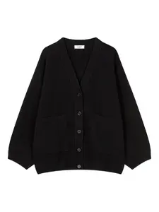 Кардиган в рубчик Studio Tomboy, черный