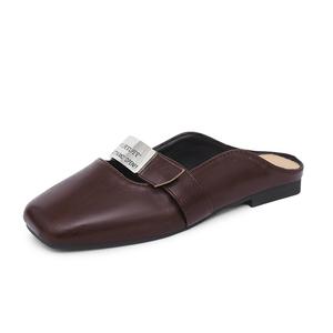 SUPEREDGE Тихие устойчивые к истиранию закрытые тапочки женские бордовые, цвет Burgundy