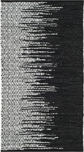 Ковер SAFAVIEH, 61 x 92 см, Vintage Leather Collection, Light Grey & Black, ручной работы, современная кожа, идеально для помещений с высокой проходимостью: прихожая, гостиная, спальня (VTL388C)