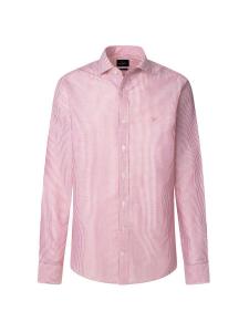 Рубашка на пуговицах классического кроя Hackett London, Pink