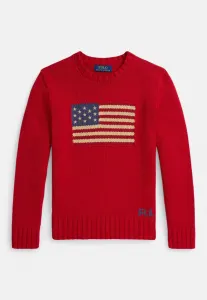 Знаменитый свитер с флагом 714y Polo Ralph Lauren, Red