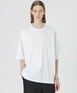 Футболка большого размера из плотной ткани Loveless, цвет White