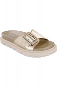 Women's Gya Platform Slide Sandals In Gold Metallic Mia