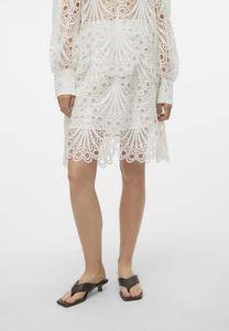 Мини-юбка VMLINE SHORT SKIRT Vero Moda, белый