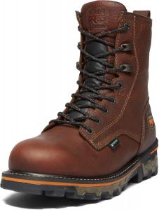 Timberland PRO мужские 8-дюймовые ботинки Boondock Soft Toe WP для работы и охоты, Brown