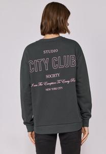 Толстовка Street One Studio Sweatshirt, Grau/Anthracite