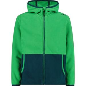 Детская куртка Kapuzensweat с фиксированным капюшоном Cmp, цвет deep mint