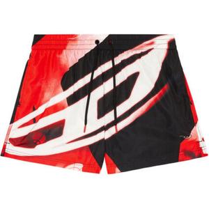 Шорты для плавания Bmbx Ken 37 с логотипом DIESEL, красный