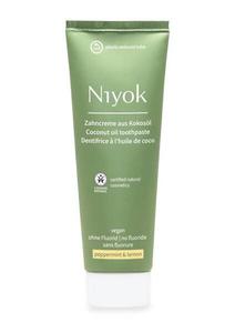 Органическая зубная паста с кокосовым маслом МЯТА + ЛИМОН Inna marka