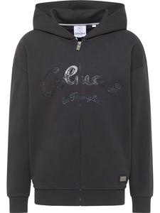 Худи с капюшоном на молнии Carlo Colucci Drasigh, Black