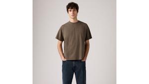 Футболка с короткими рукавами Levi's, Garment Dye Khaki Green - Brown