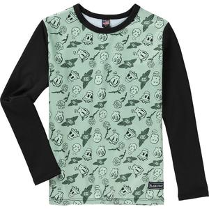 Детская футболка Therma Crew Top BlackStrap BlackStrap, Skull N Roses