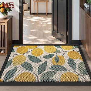 Dajiang Ковер 60х90 см для прихожей, грязеотталкивающий, износостойкий, нескользящий, Lemon Duoduo