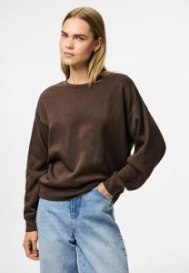 Толстовка Pieces PCCHILLI LOOSE, Hot Fudge/Dark Brown