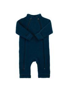 Комбинезон для коляски из шерсти мериноса темно-бирюзового цвета Joha