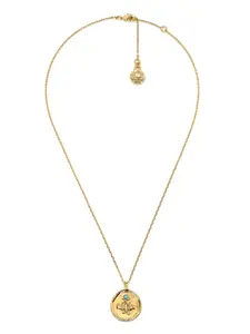 Колье Talisman с подвеской Телец Goossens, золотистый