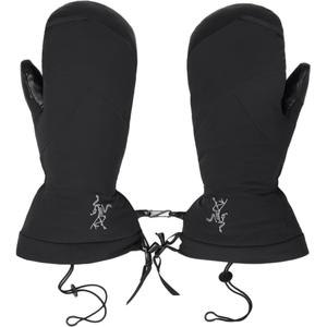 Термические лыжные перчатки Unisex Arcteryx, черный