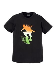 черная футболка Kidsworld