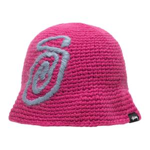 Swirly S Knit Bucket Hat Stussy