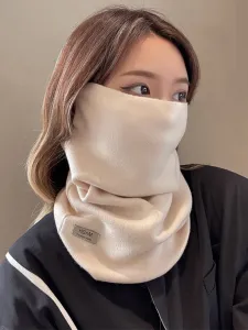 Многофункциональный флисовый шарф-воротник для женщин Doux Belle, цвет Off White