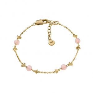 Золотистый браслет из латуни station EMPORIO ARMANI